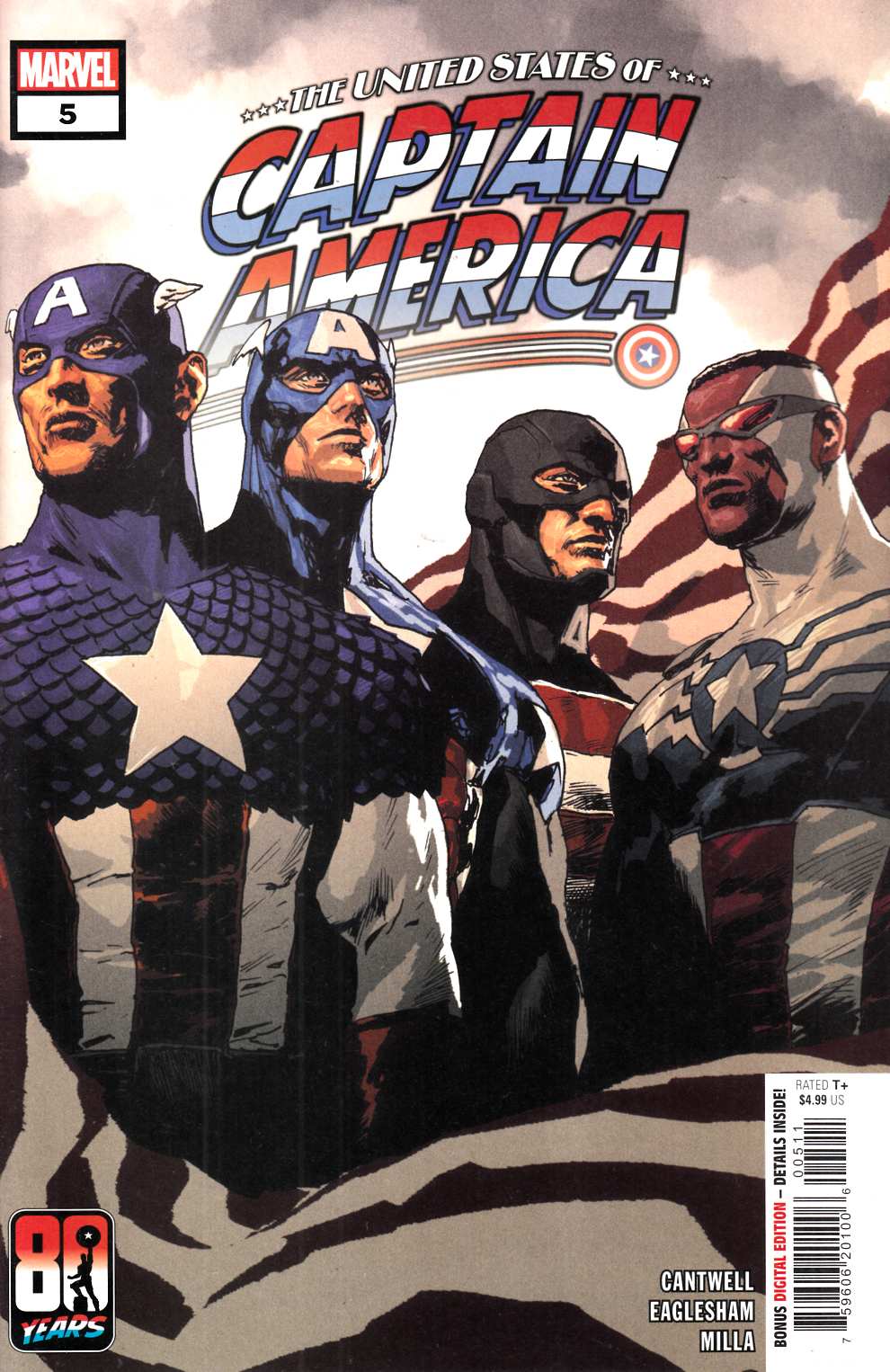 United States of Captain America #5 Very Fine (8.0) [Marvel Comic] THUMBNAIL
