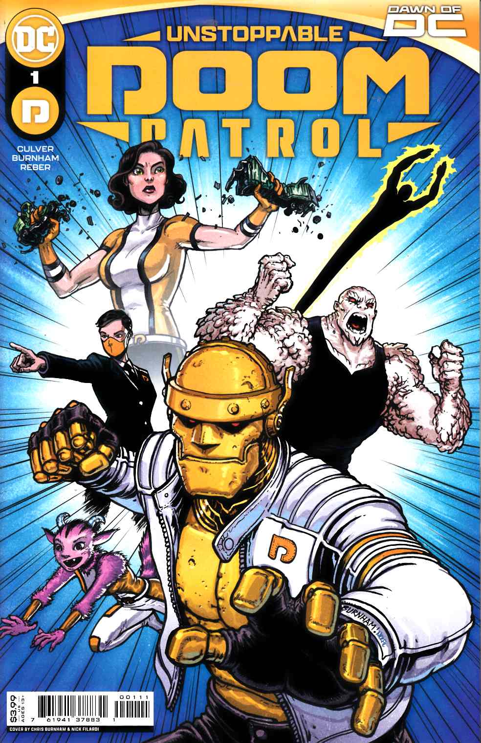 Unstoppable Doom Patrol #1 Near Mint (9.4) [DC Comic] LARGE