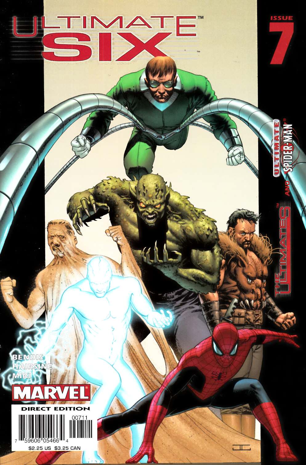 Ultimate Six #7 Very Fine (8.0) [Marvel Comic] LARGE