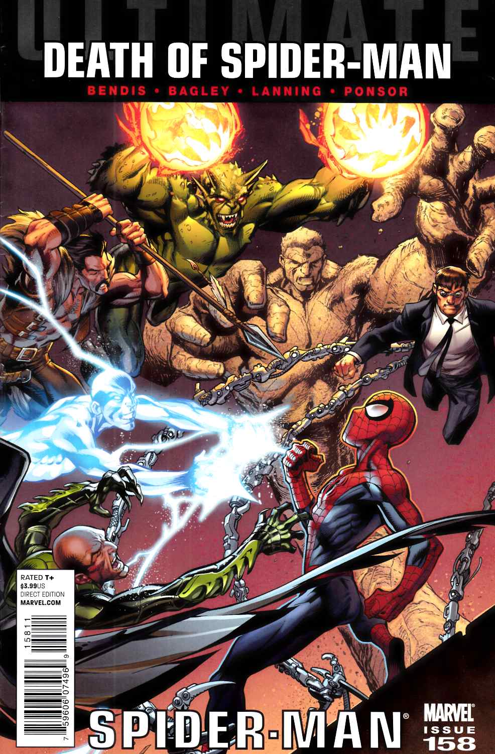 Ultimate Spider-Man #158 Very Fine (8.0) [Marvel Comic] LARGE