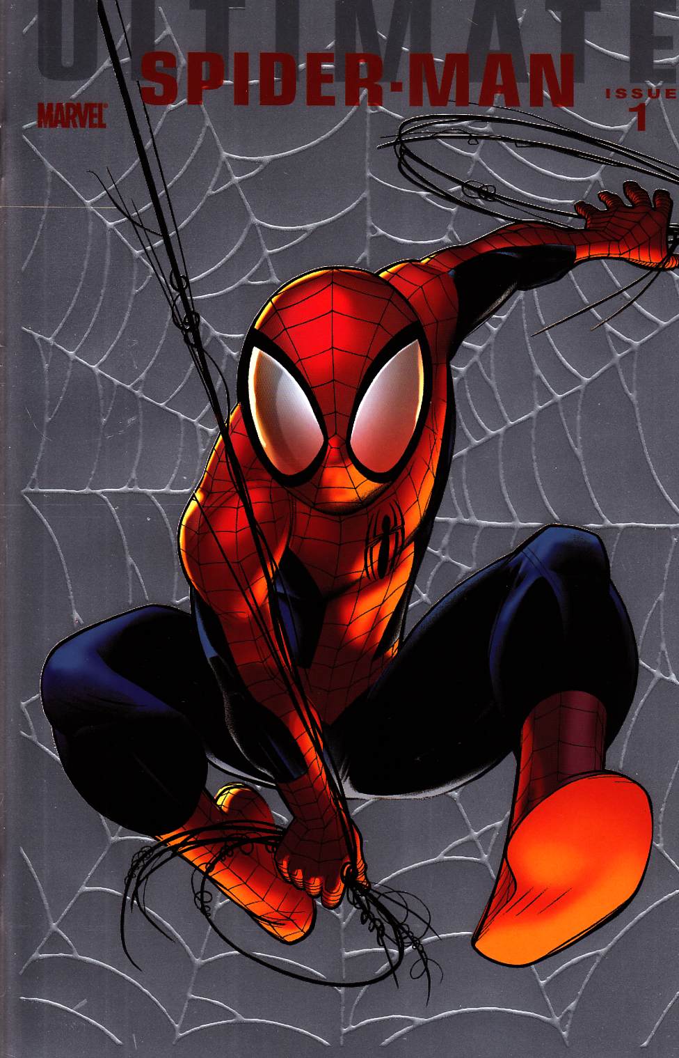 Ultimate Spider Man 1 Foil Variant Cover Near Mint Minus 9 2 Marvel Comic Dreamlandcomics Com Online Store