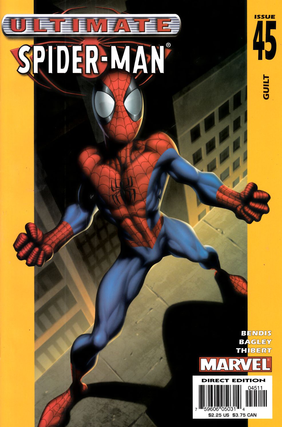 Ultimate Spider-Man #45 Near Mint (9.4) [Marvel Comic] LARGE