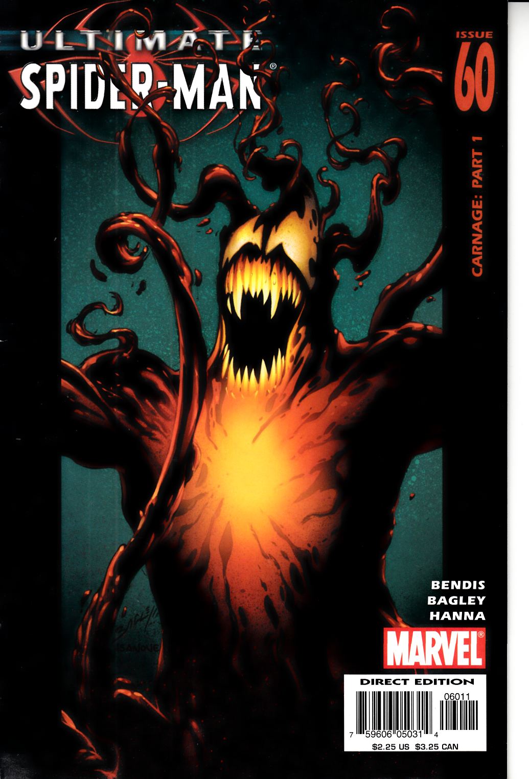 Ultimate Spider-Man #60 Very Fine (8.0) [Marvel Comic] THUMBNAIL
