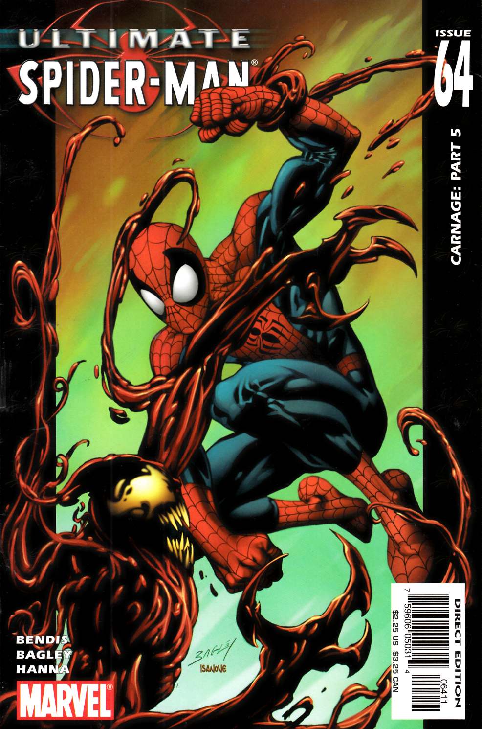 Ultimate Spider-Man #64 Fine (6.0) [Marvel Comic] THUMBNAIL