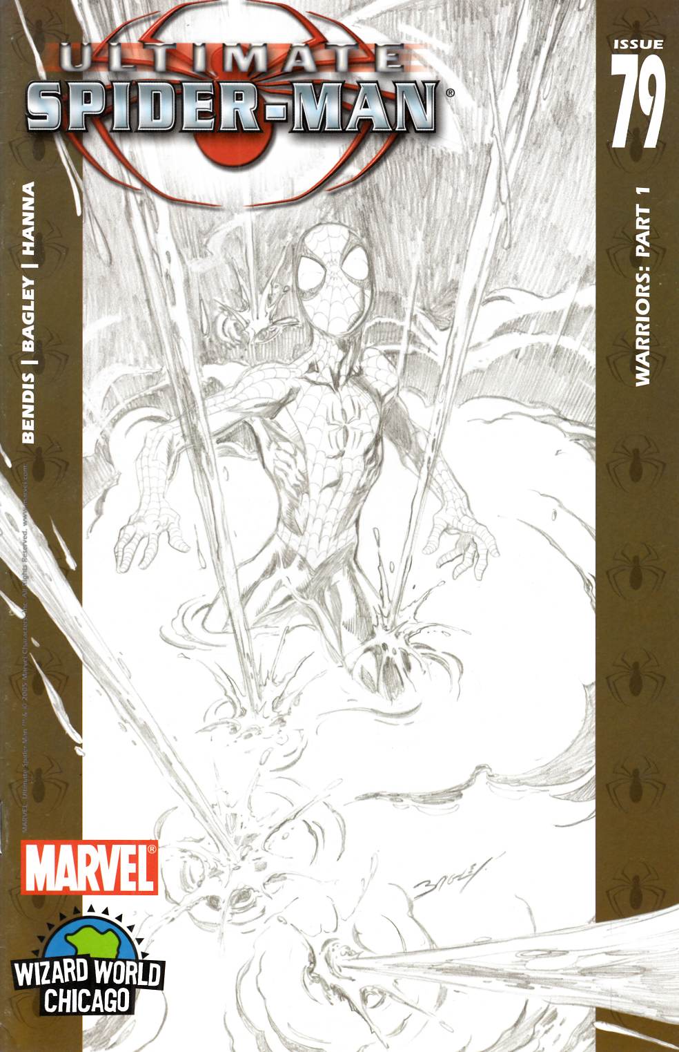 Ultimate Spider-Man #79 Wizard World Variant Cover Fine Minus (5.5) [Marvel Comic] THUMBNAIL
