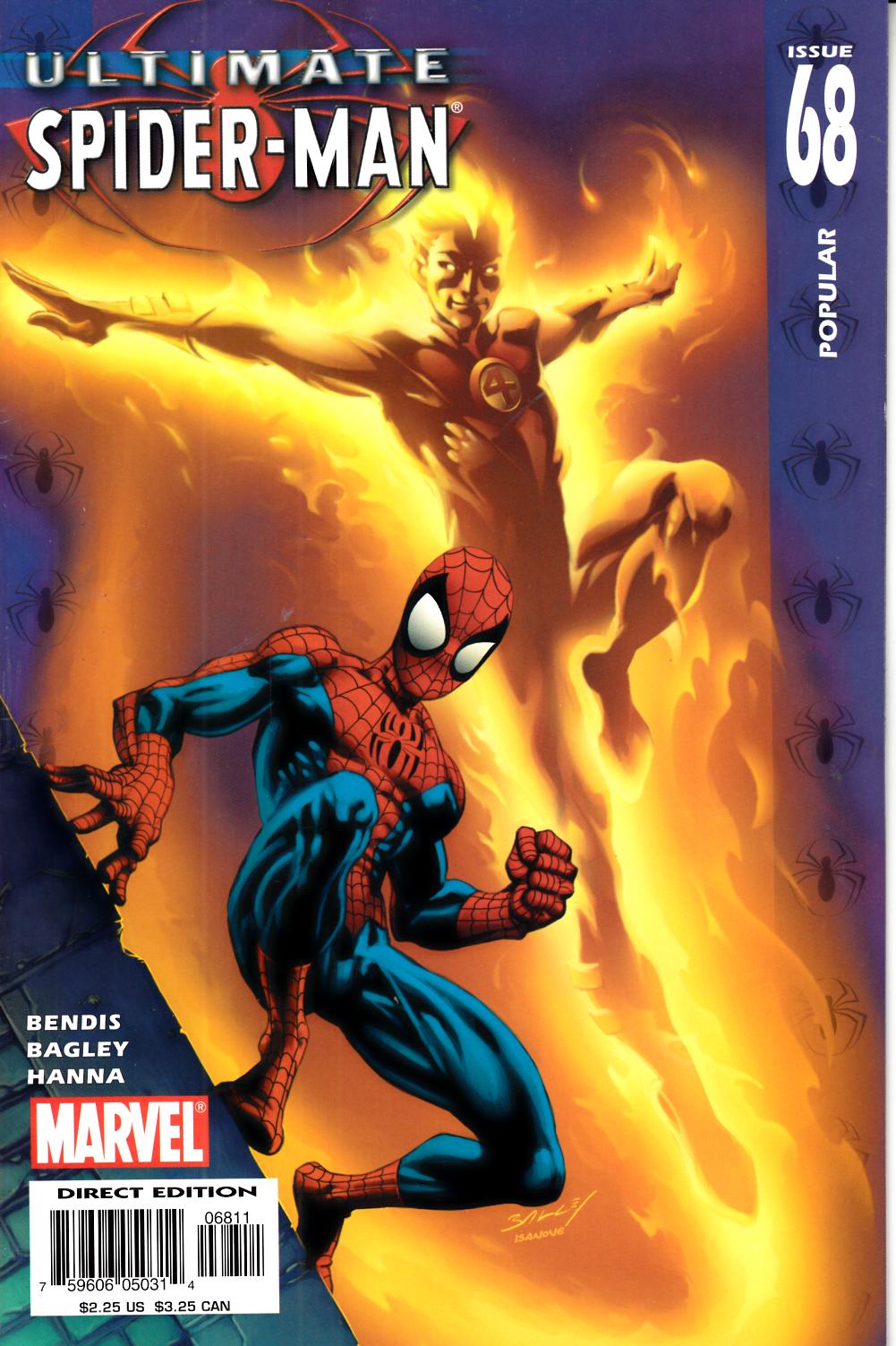 Ultimate Spider-Man #68 Fine (6.0) [Marvel Comic] THUMBNAIL