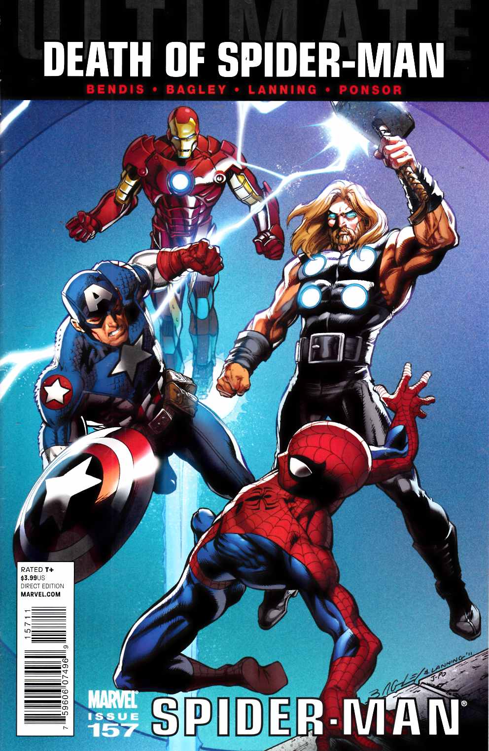 Ultimate Spider-Man #157 Near Mint (9.4) [Marvel Comic] LARGE