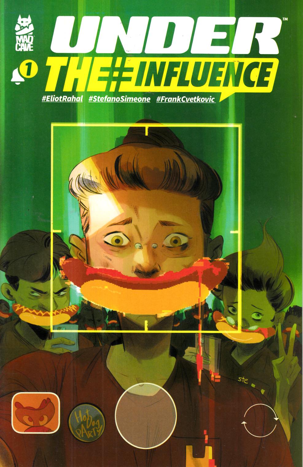 Under the Influence #1 Near Mint (9.4) [Mad Cave Comic] THUMBNAIL