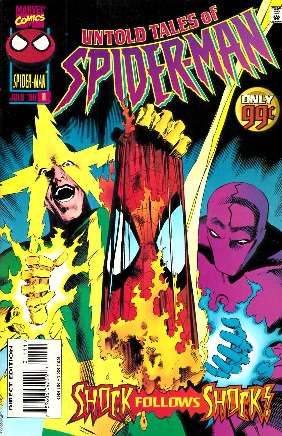 Untold Tales of Spider-Man #11 Very Fine (8.0) [Marvel Comic] THUMBNAIL