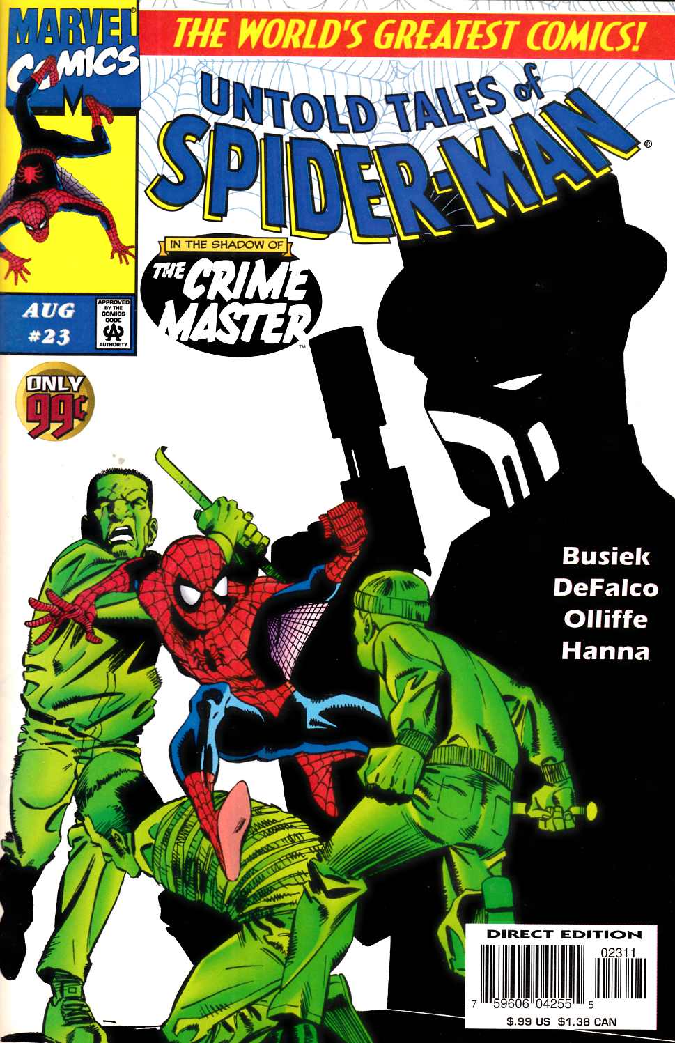 Untold Tales of Spider-Man #23 Very Fine (8.0) [Marvel Comic] THUMBNAIL