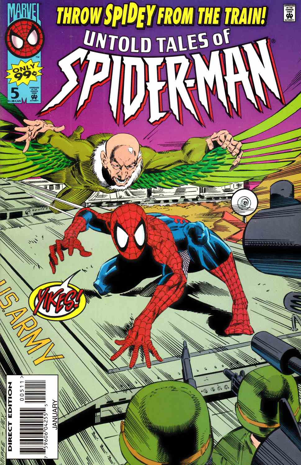 Untold Tales of Spider-Man #5 Very Fine (8.0) [Marvel Comic] LARGE