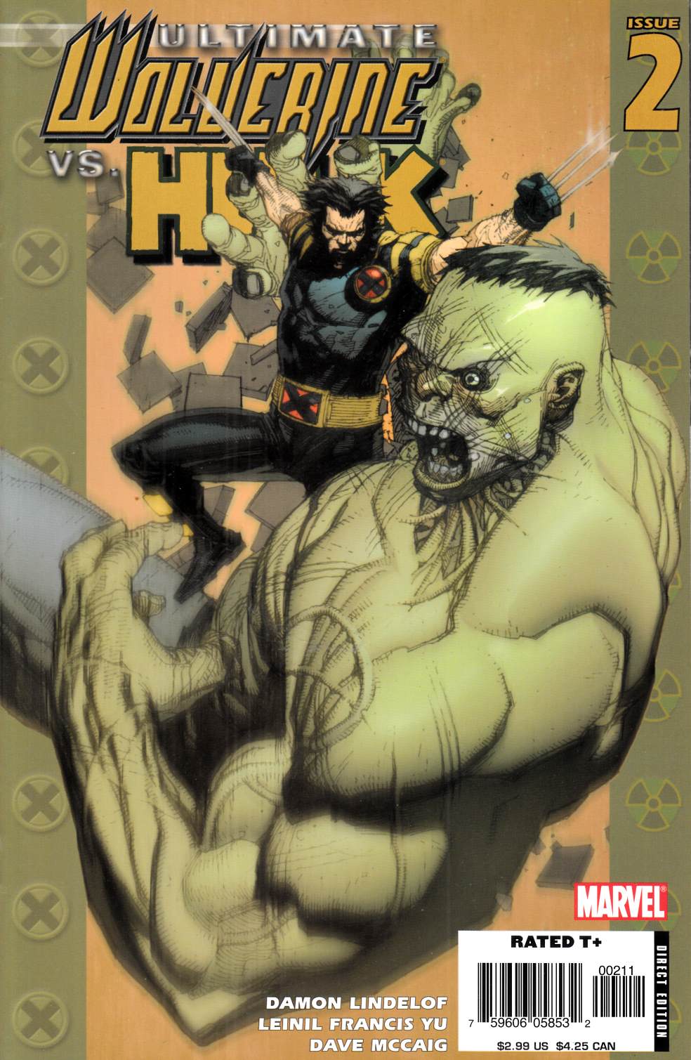 Ultimate Wolverine vs Hulk #2 Very Fine (8.0) [Marvel Comic] LARGE