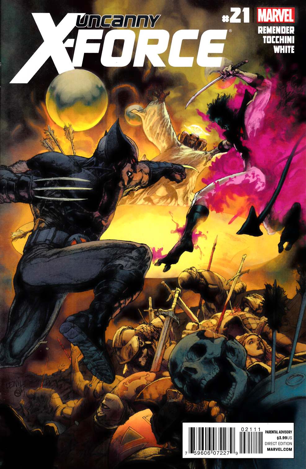 Uncanny X-Force #21 Near Mint (9.4) [Marvel Comic] THUMBNAIL