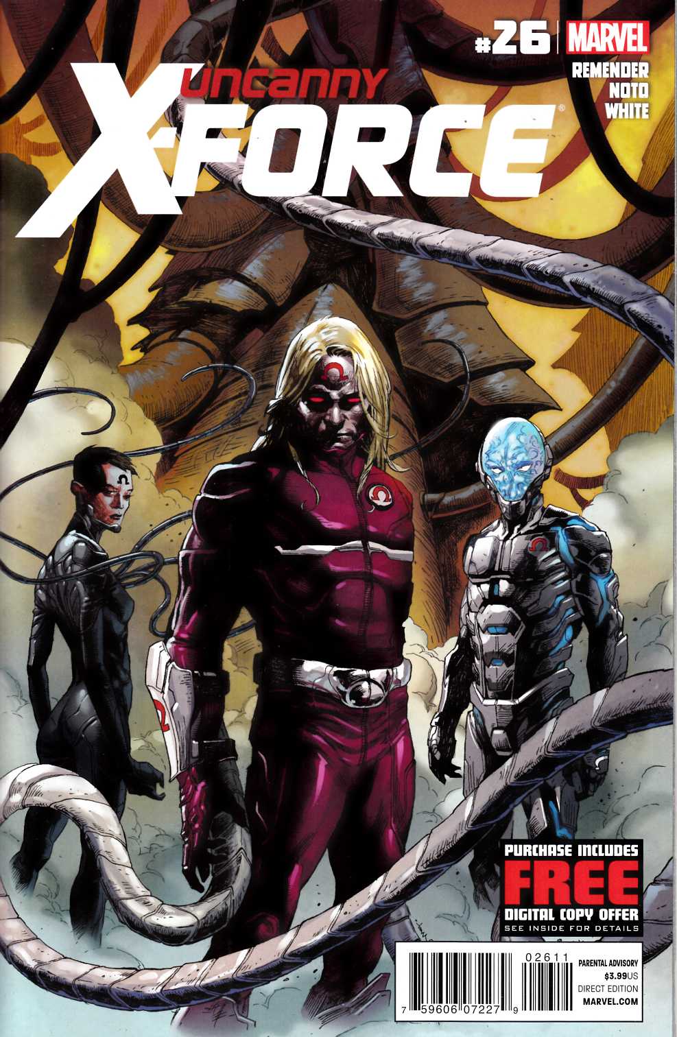 Uncanny X-Force #26 Near Mint (9.4) [Marvel Comic] LARGE