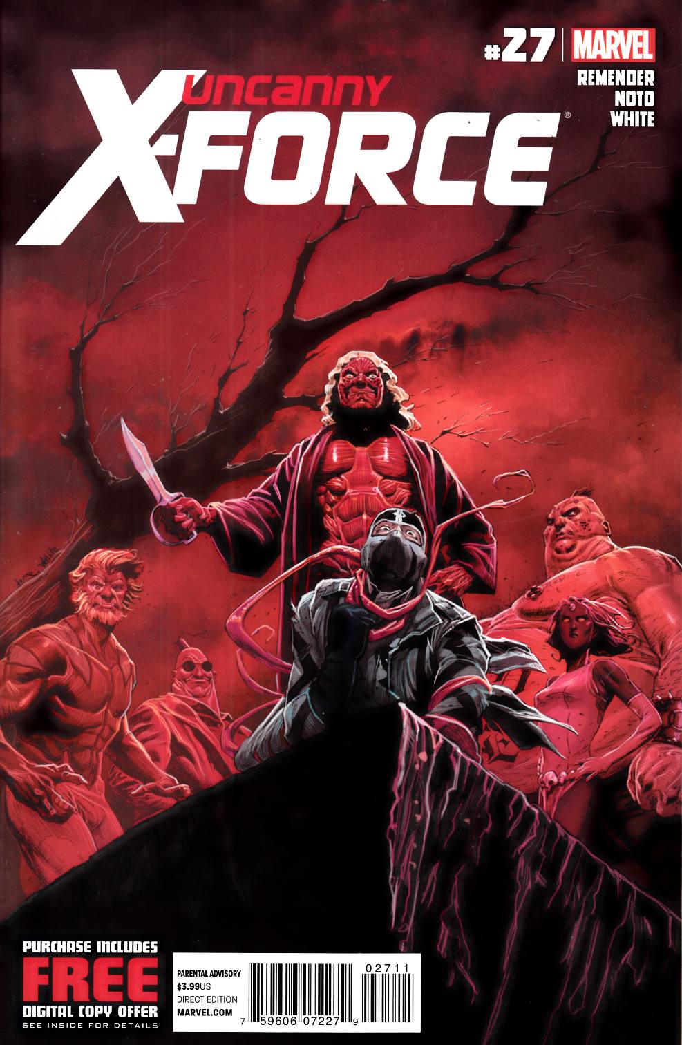 Uncanny X-Force #27 Fine (6.0) [Marvel Comic] LARGE