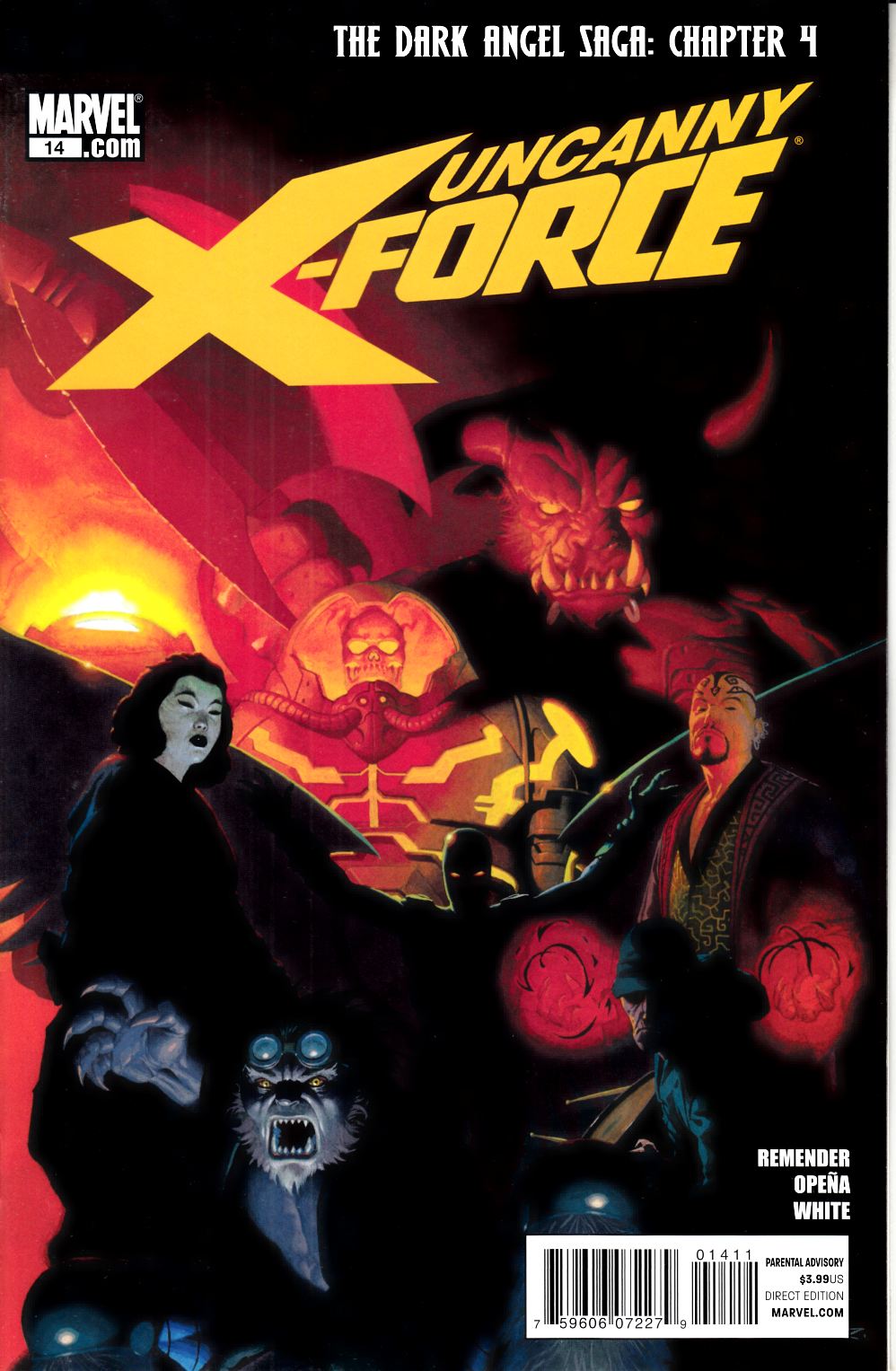 Uncanny X-Force #14 Near Mint (9.4) [Marvel Comic] LARGE