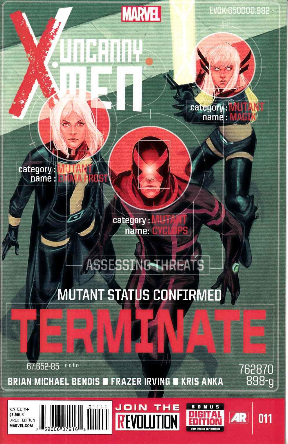 Uncanny X-Men #11 Near Mint (9.4) [Marvel Comic] LARGE