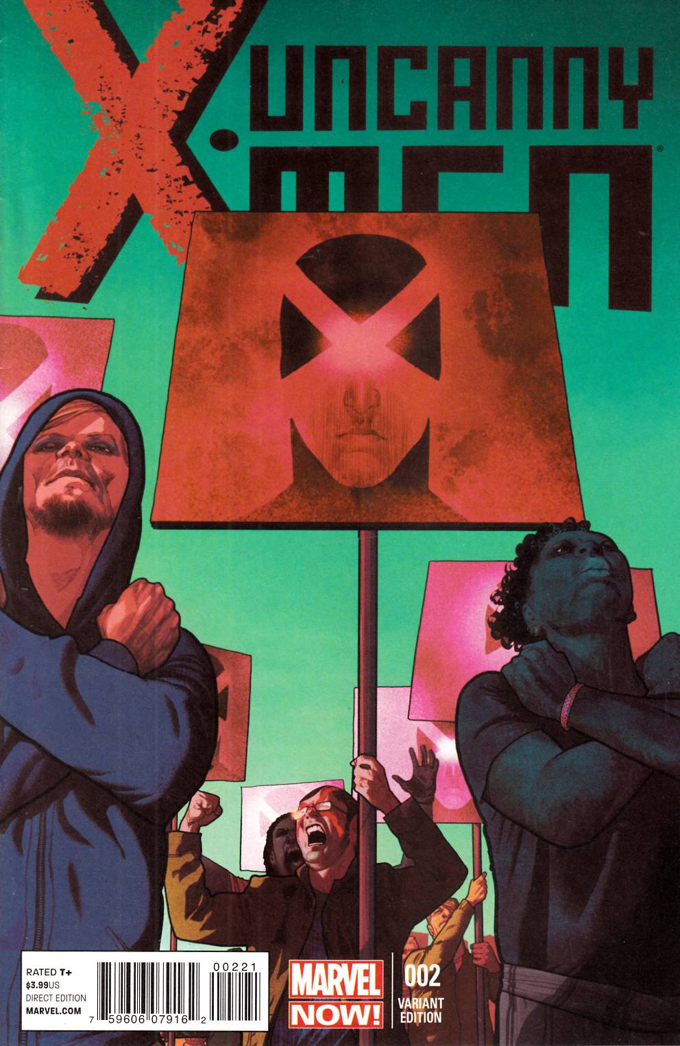 Uncanny X-Men #2 Irving Variant Cover Near Mint (9.4) [Marvel Comic] LARGE
