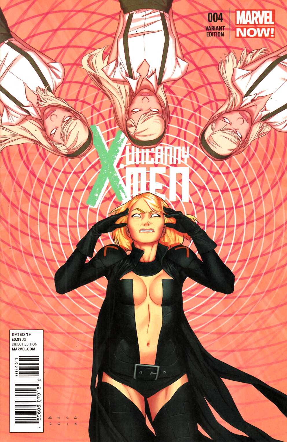 Uncanny X-Men #4 Anka Variant Cover Near Mint Minus (9.2) [Marvel Comic] LARGE