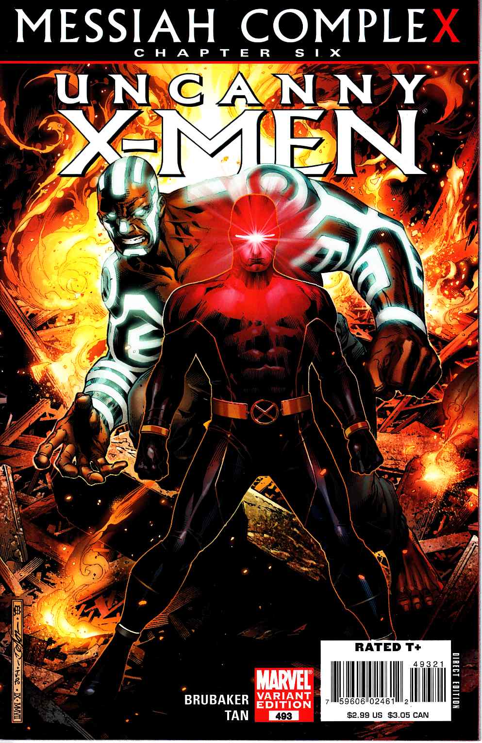 Uncanny X-Men #493 Cheung Variant Cover Very Fine (8.0) [Marvel Comic] LARGE
