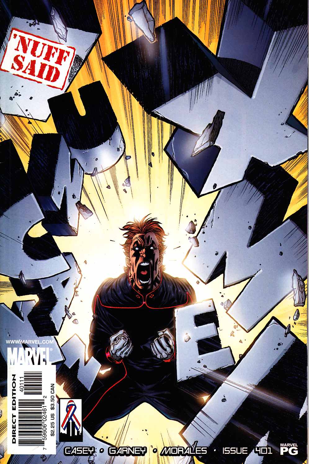 Uncanny X-Men #401 Very Fine (8.0) [Marvel Comic] THUMBNAIL