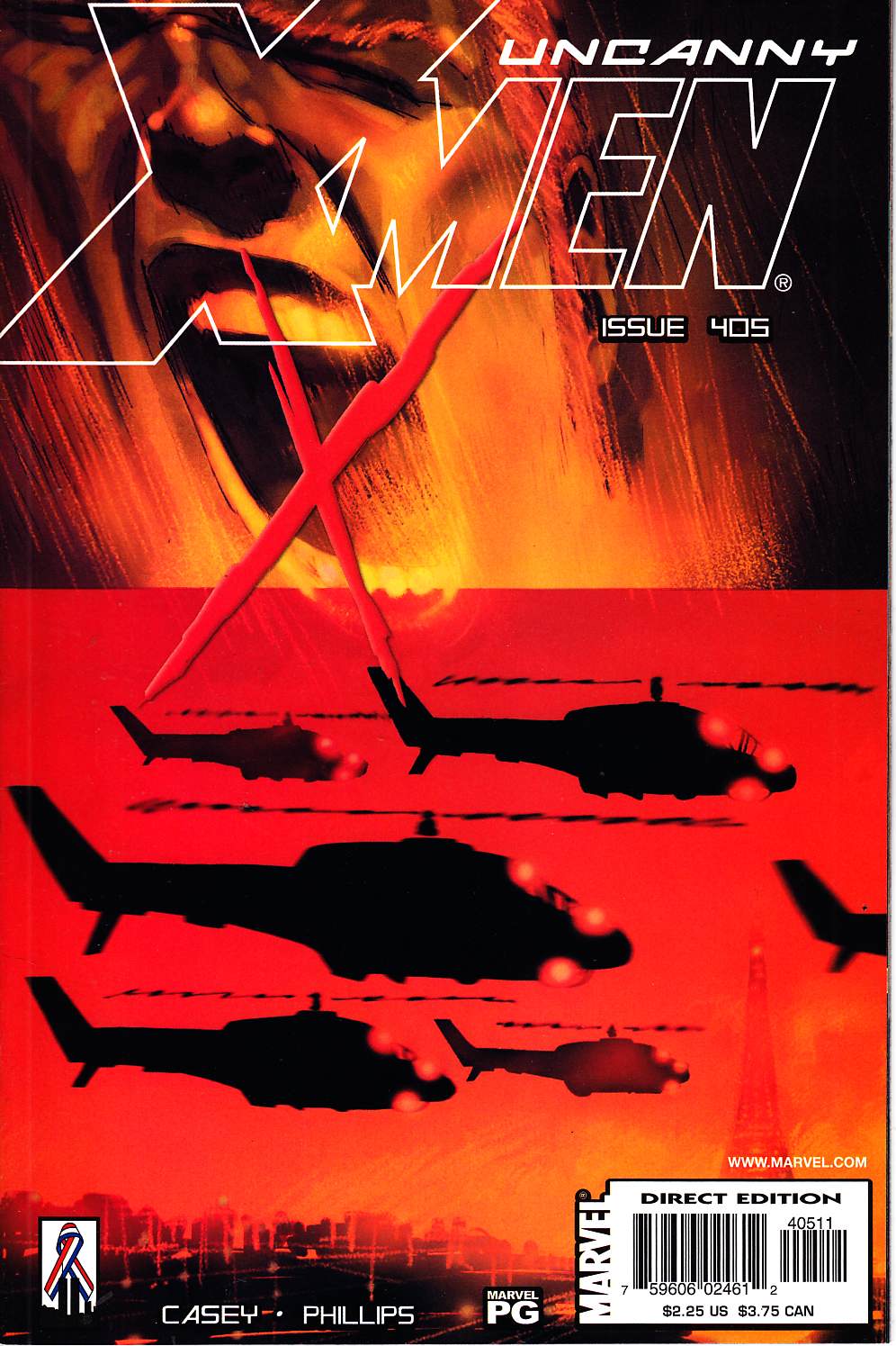 Uncanny X-Men #405 Very Fine (8.0) [Marvel Comic] THUMBNAIL
