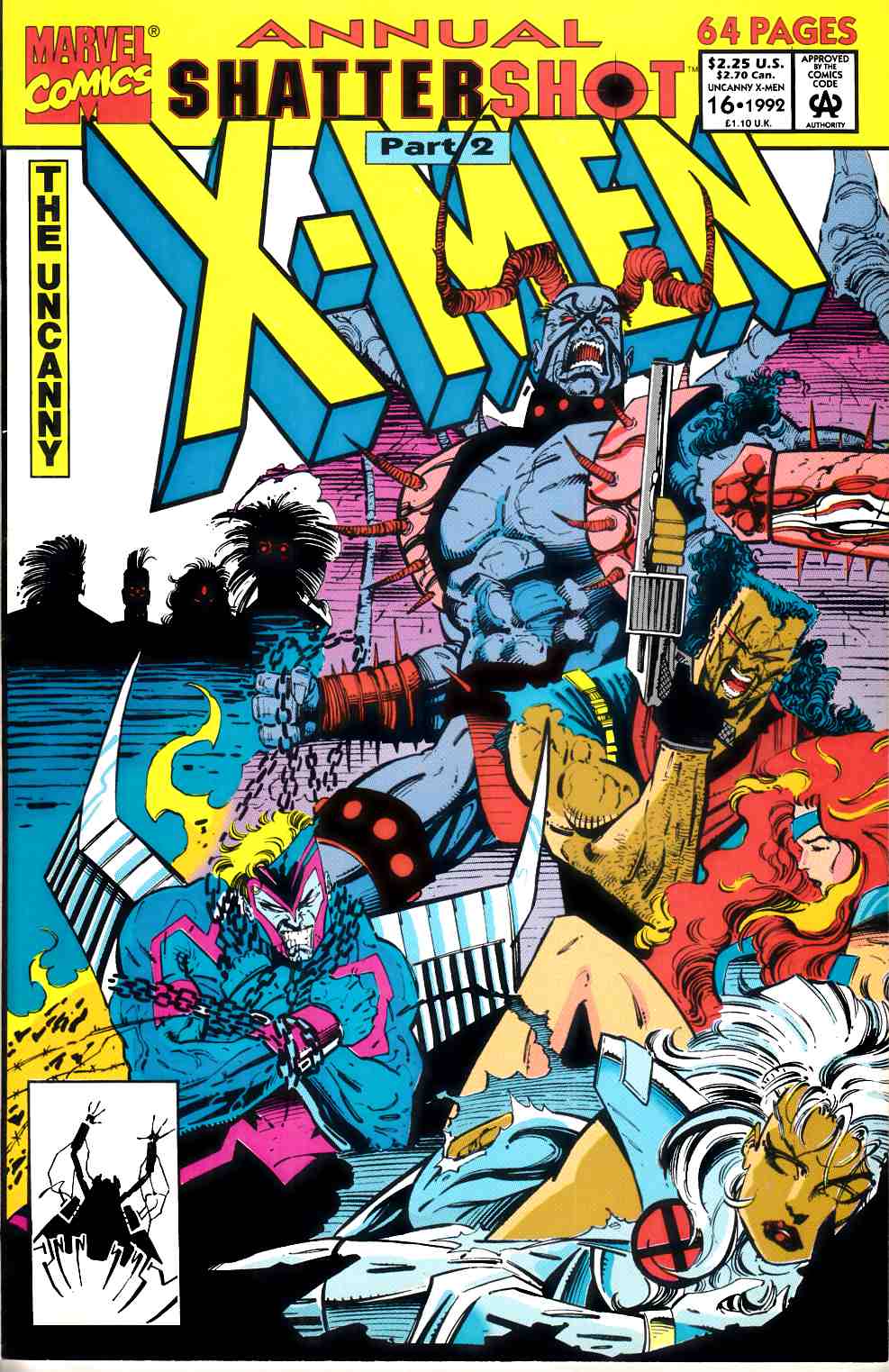 Uncanny X-Men Annual #16 Very Fine (8.0) [Marvel Comic] LARGE