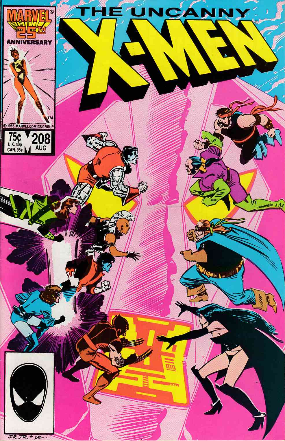Uncanny X-Men #208 Very Fine (8.0) [Marvel Comic] THUMBNAIL