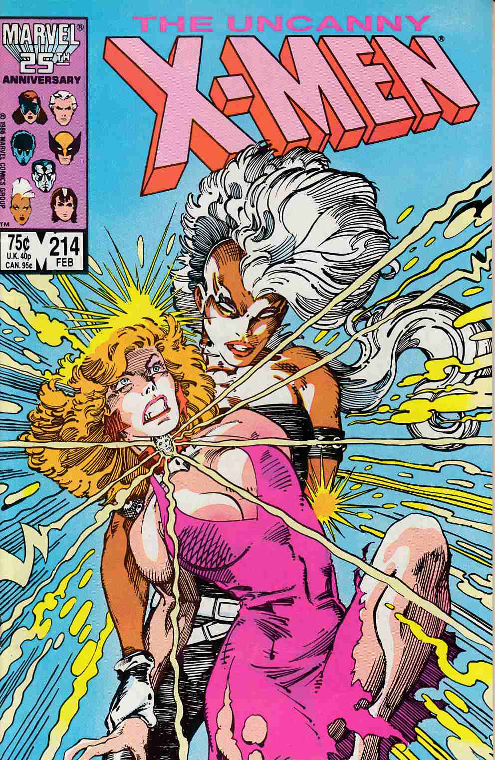 Uncanny X-Men #214 Very Fine (8.0) [Marvel Comic] THUMBNAIL