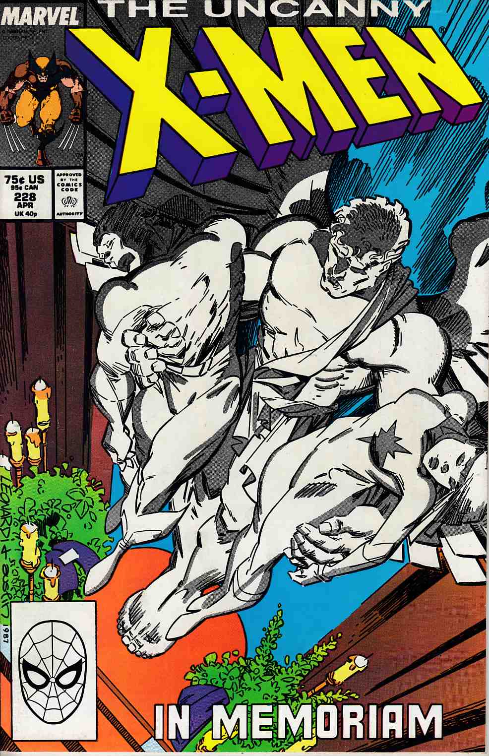 Uncanny X-Men #228 Very Fine (8.0) [Marvel Comic] THUMBNAIL