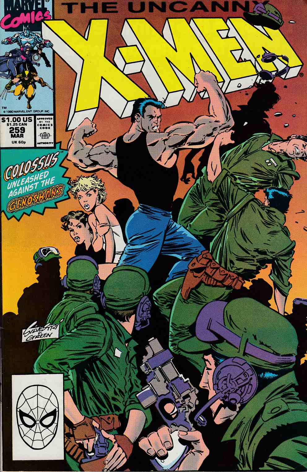 Uncanny X-Men #259 Very Fine (8.0) [Marvel Comic] THUMBNAIL