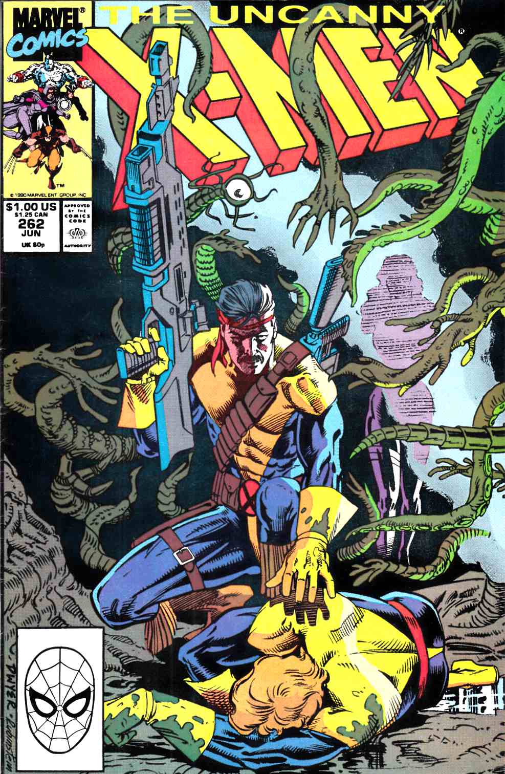Uncanny X-Men #262 Very Fine Minus (7.5) [Marvel Comic] LARGE