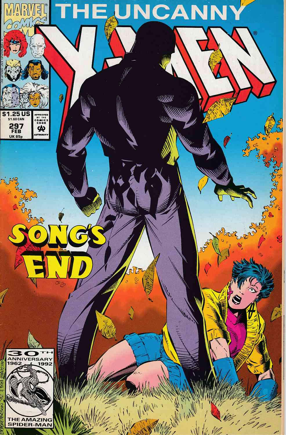 Uncanny X-Men #297 Very Fine (8.0) [Marvel Comic] THUMBNAIL