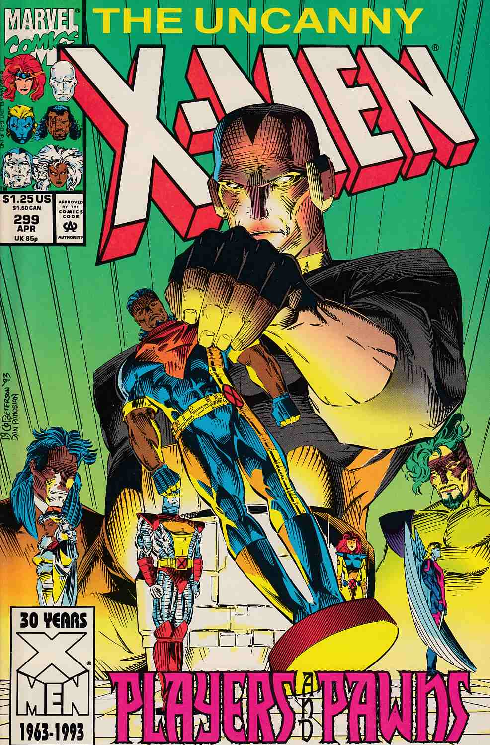 Uncanny X-Men #299 Near Mint (9.4) [Marvel Comic] THUMBNAIL