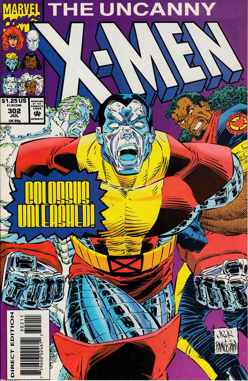 Uncanny X-Men #302 Very Fine (8.0) [Marvel Comic] THUMBNAIL