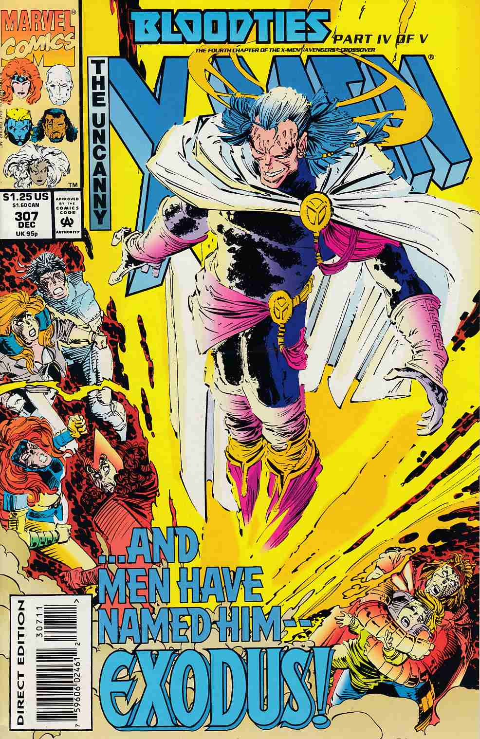 Uncanny X-Men #307 Very Fine (8.0) [Marvel Comic] THUMBNAIL