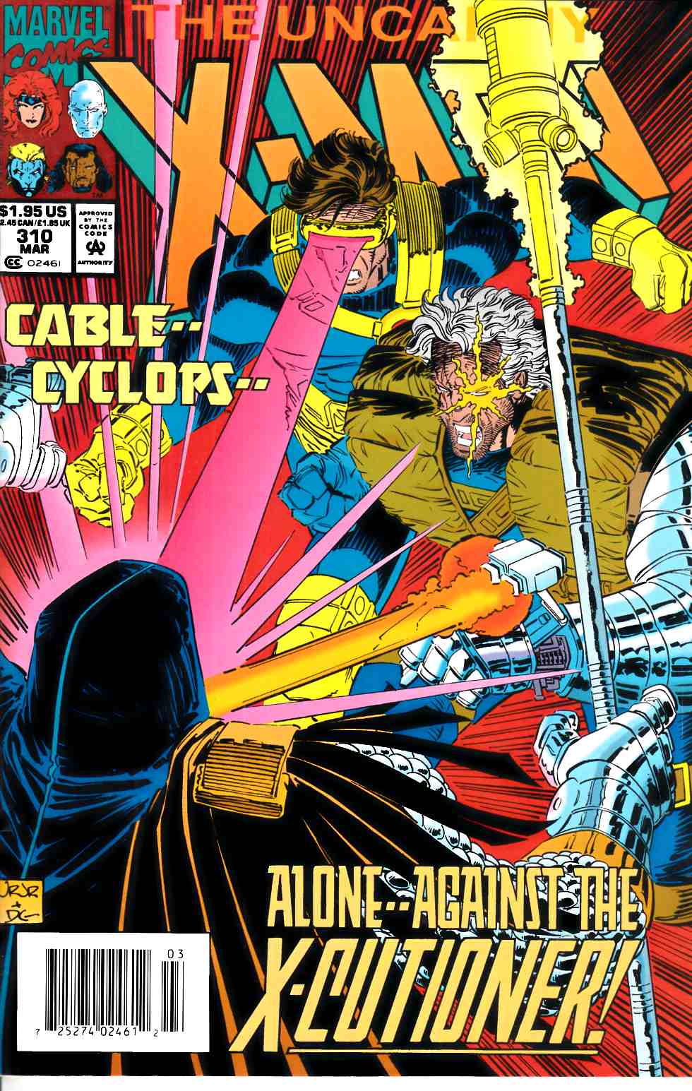 Uncanny X-Men #310 Newsstand Edition Very Fine (8.0) [Marvel Comic] LARGE