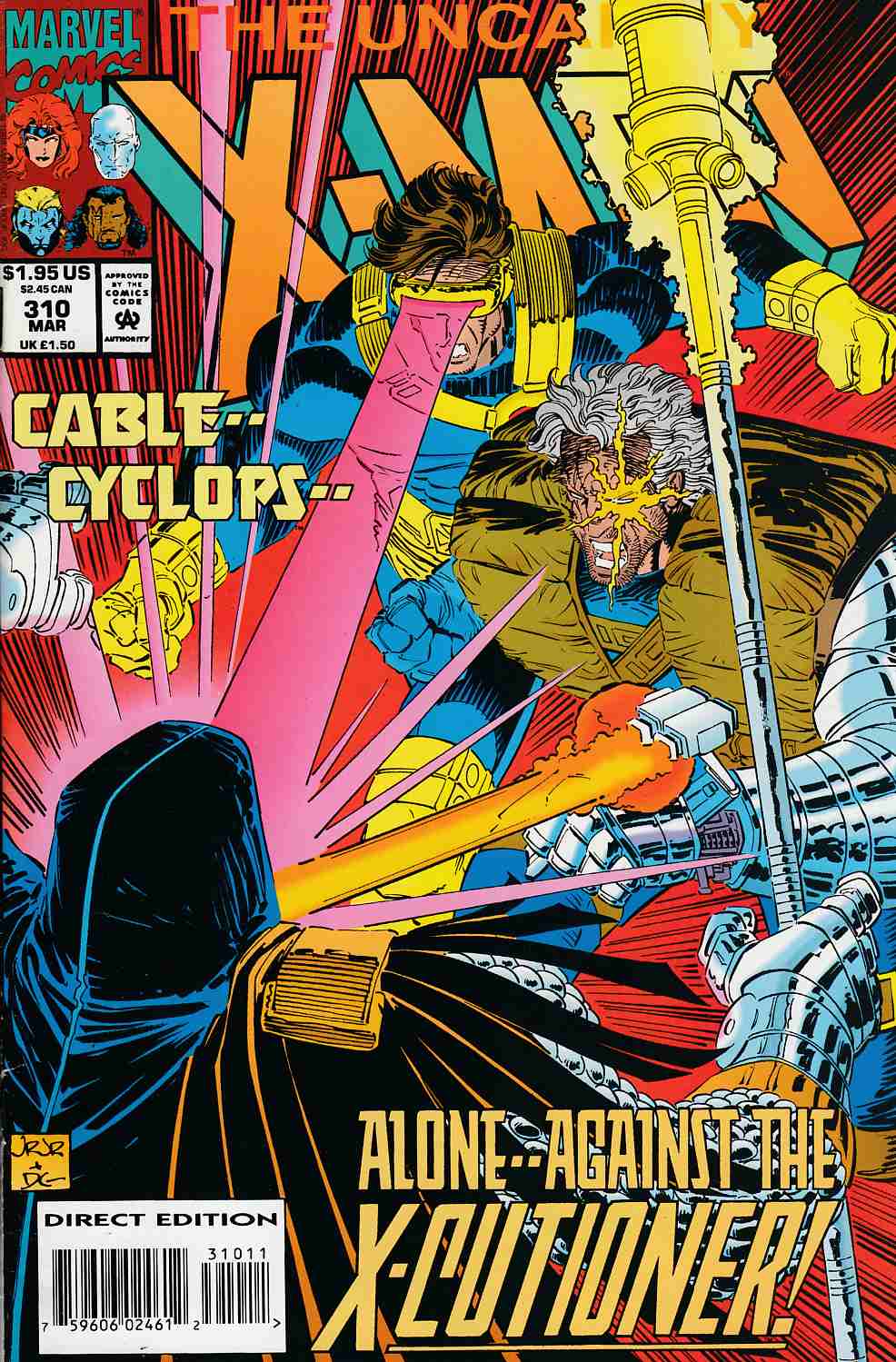 Uncanny X-Men #310 Very Fine (8.0) [Marvel Comic] LARGE