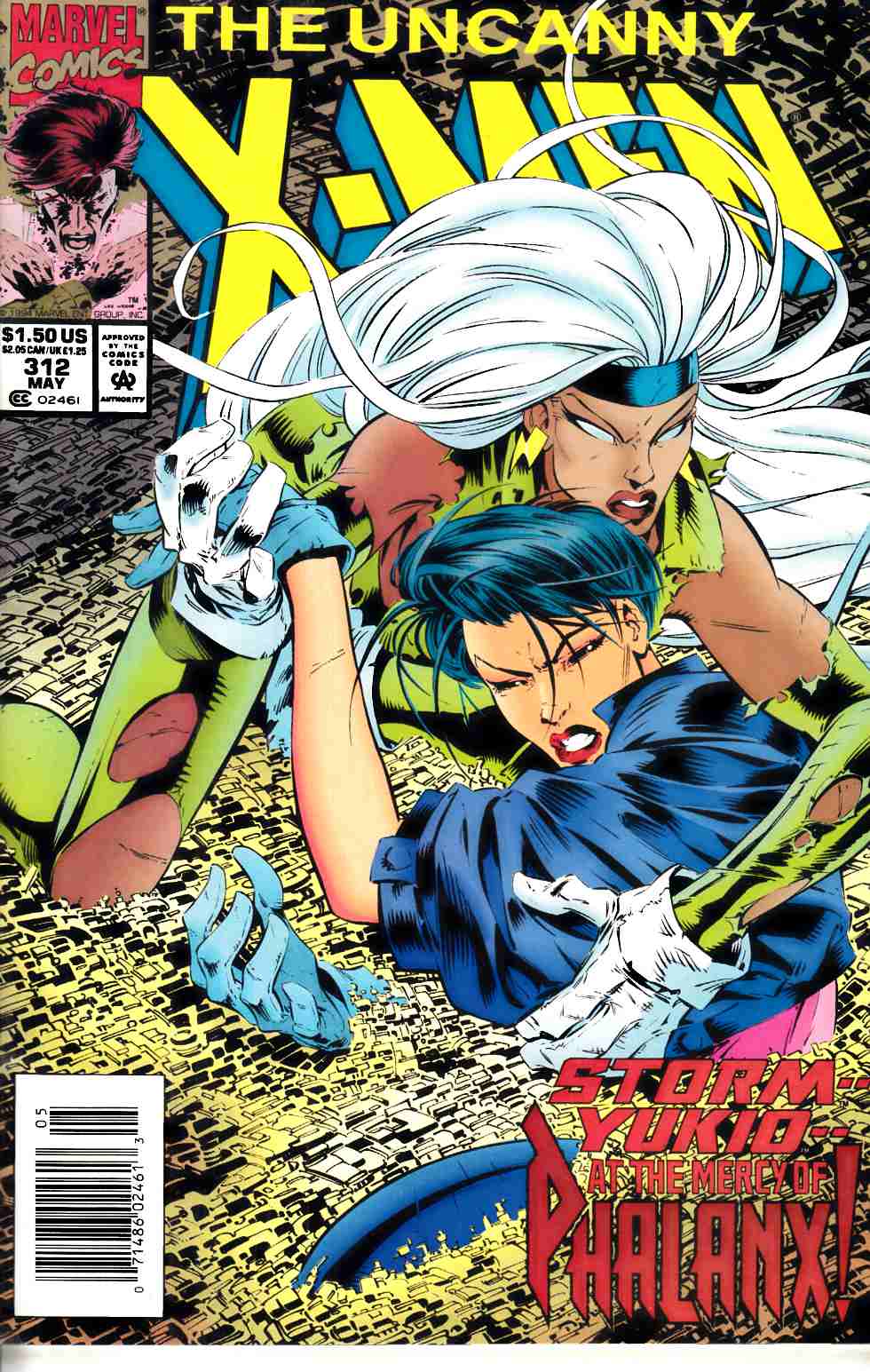 Uncanny X-Men #312 Newsstand Edition Very Fine (8.0) [Marvel Comic] THUMBNAIL