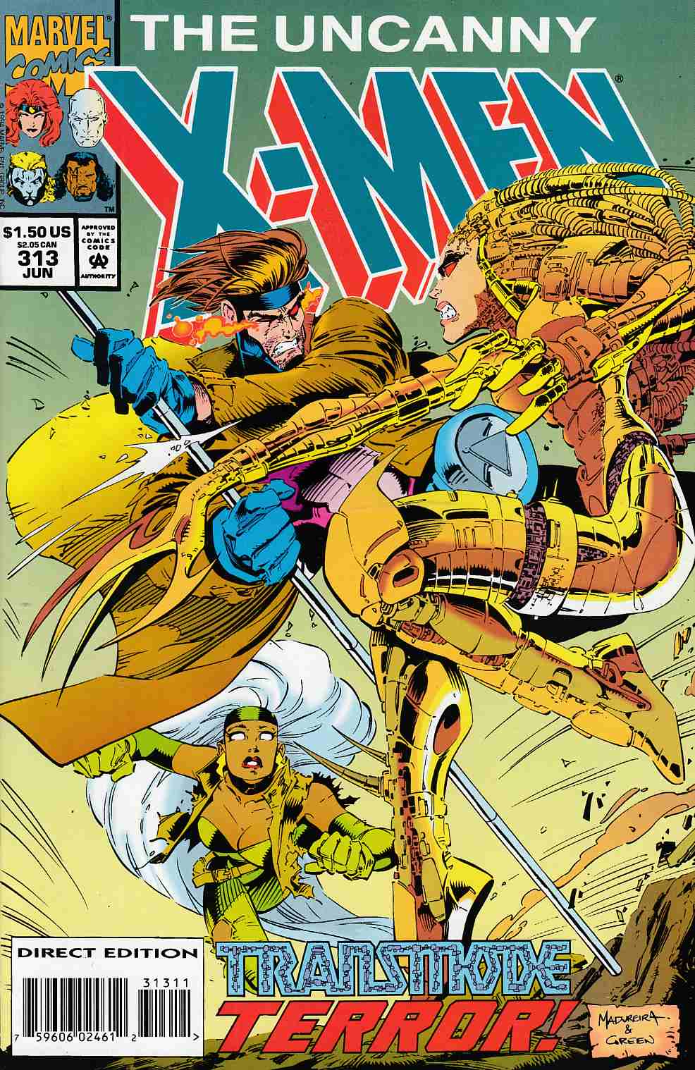 Uncanny X-Men #313 Very Fine (8.0) [Marvel Comic] THUMBNAIL