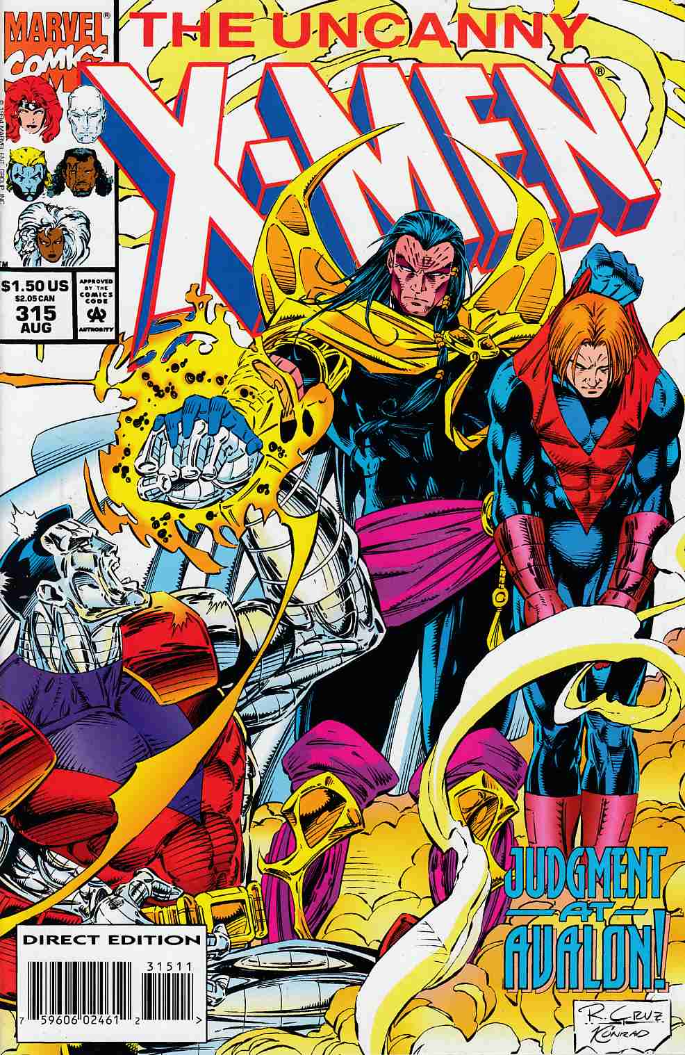 Uncanny X-Men #315 Very Fine (8.0) [Marvel Comic] THUMBNAIL