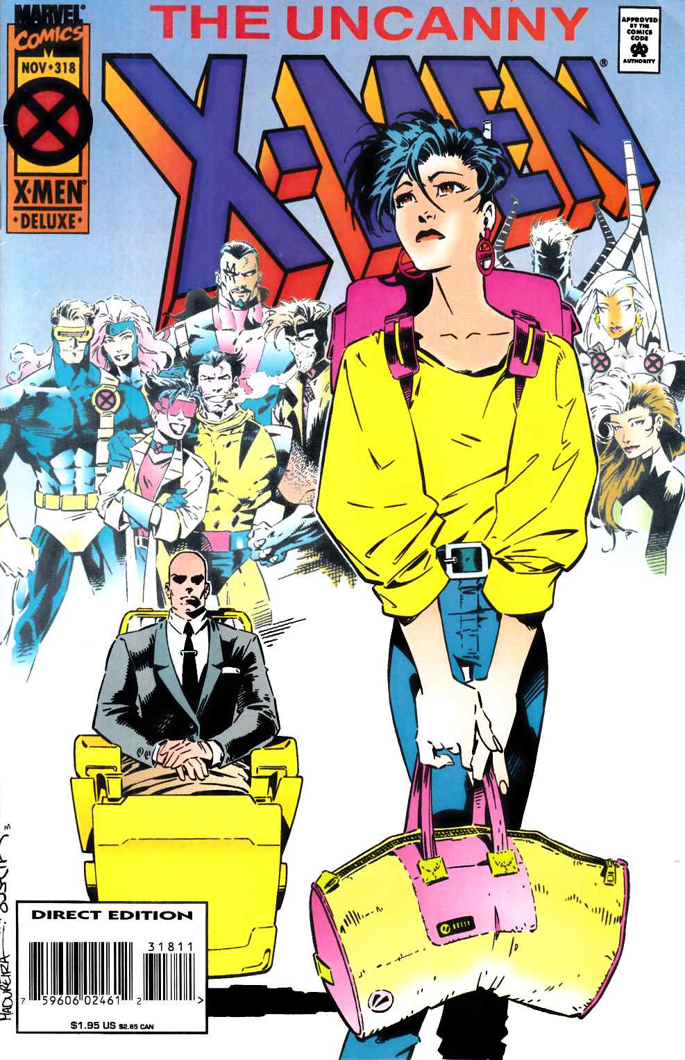 Uncanny X-Men #318 Fine (6.0) [Marvel Comic] THUMBNAIL