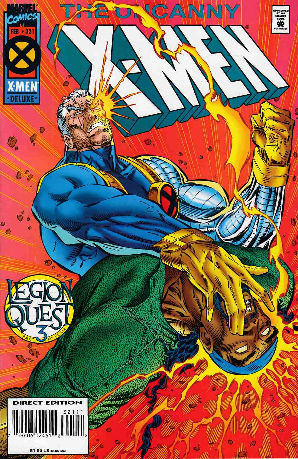 Uncanny X-Men #321 Very Fine (8.0) [Marvel Comic] LARGE