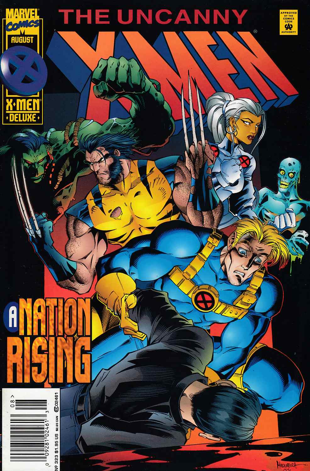 Uncanny X-Men #323 Very Fine (8.0) [Marvel Comic] LARGE