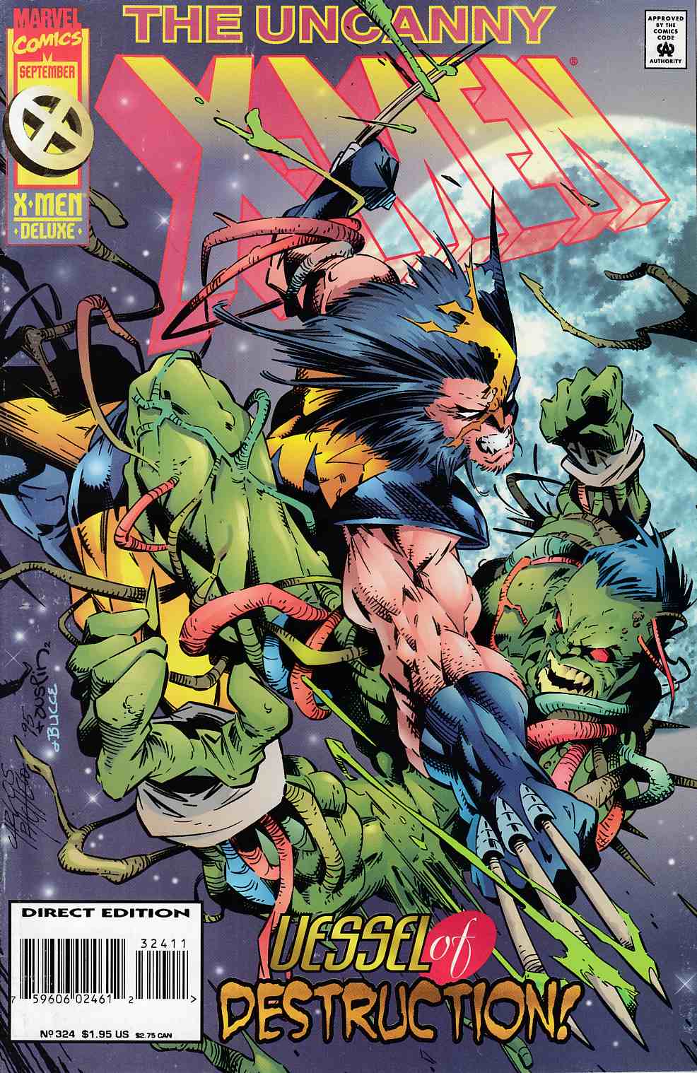 Uncanny X-Men #324 Very Fine (8.0) [Marvel Comic] THUMBNAIL