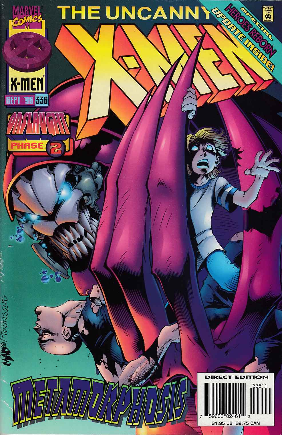 Uncanny X-Men #336 Fine (6.0) [Marvel Comic] LARGE