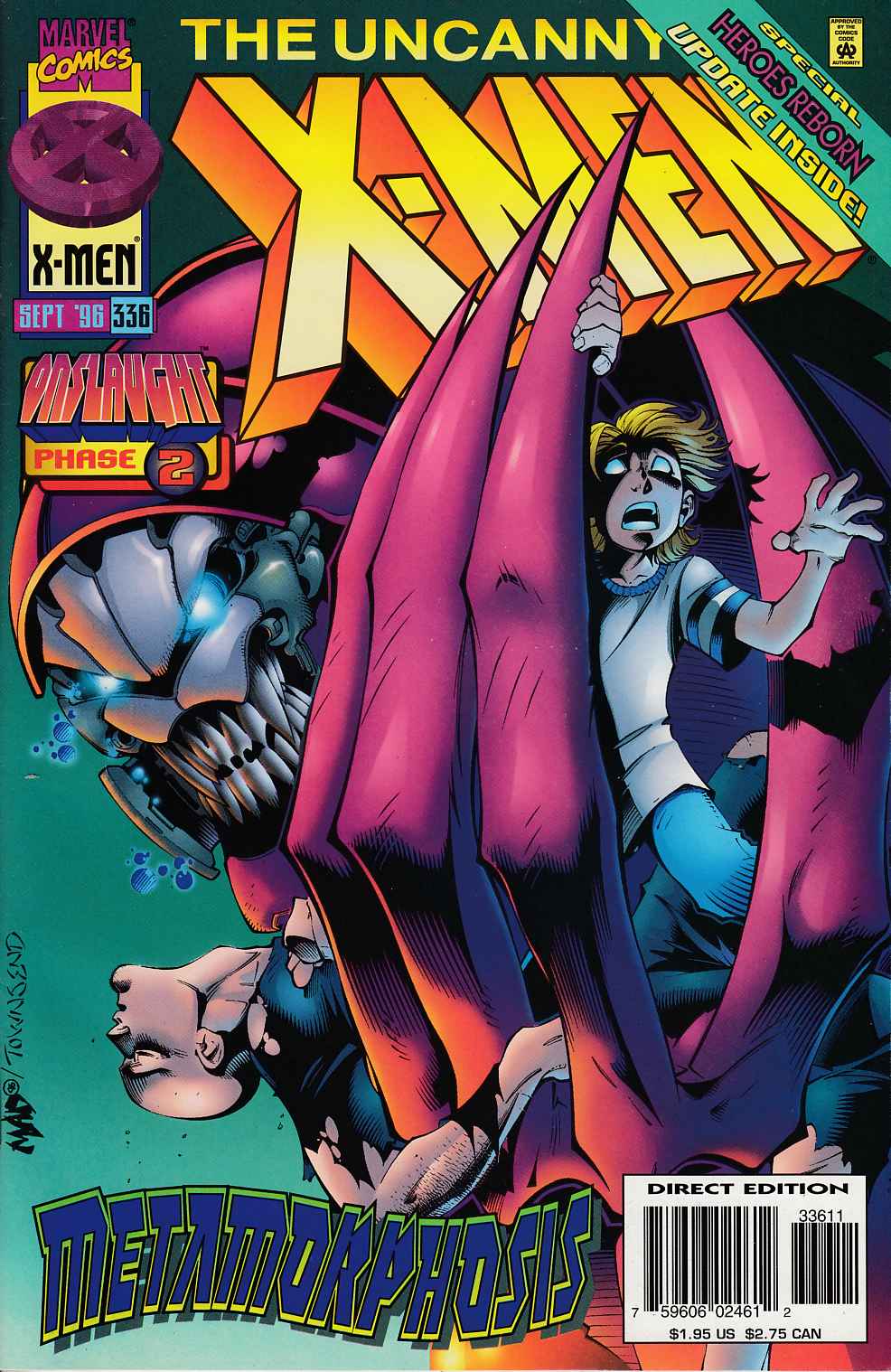 Uncanny X-Men #336 Very Fine (8.0) [Marvel Comic] THUMBNAIL