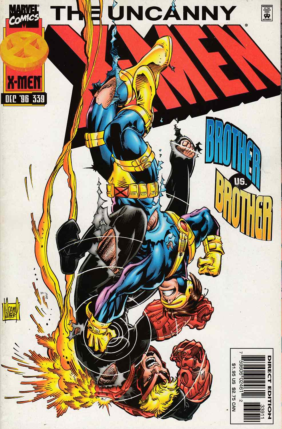 Uncanny X-Men #339 Near Mint (9.4) [Marvel Comic] LARGE