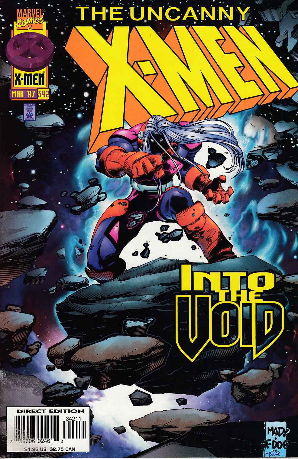 Uncanny X-Men #342 Very Fine (8.0) [Marvel Comic] THUMBNAIL