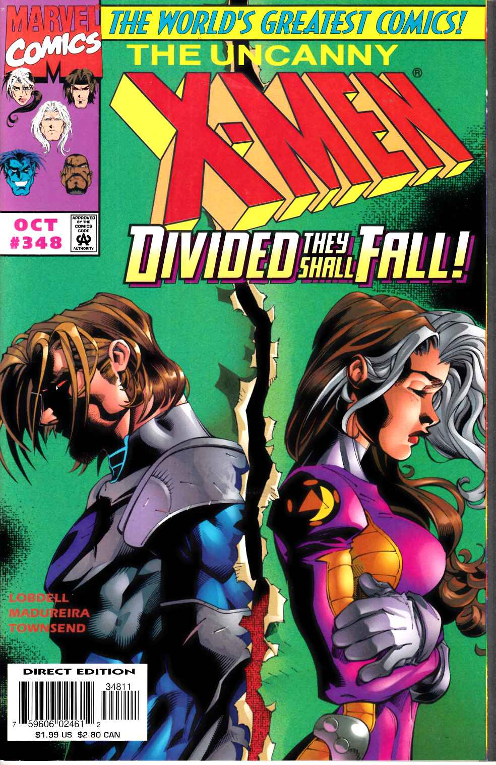 Uncanny X-Men #348 Very Fine (8.0) [Marvel Comic] THUMBNAIL